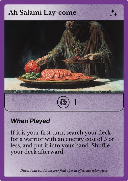 Ah Salami Lay-come